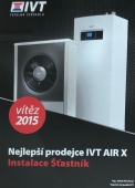 Ocenění nejlepšího prodejce IVT AIR X 2015